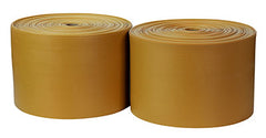 CanDo® Sup-R Band Latex-Free Exercise Band - Twin-Pak - 100 yard - (2 - 50-yard boxes) - Gold