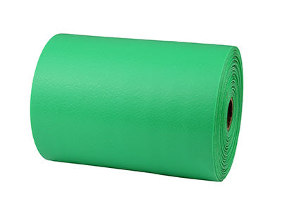 CanDo® Sup-R Band Latex-Free Exercise Band - 25-Yard Roll - Green - medium