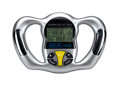 Handheld Body Fat Analyzer Calorie BMI Measurement LCD Screen Portable  Digital