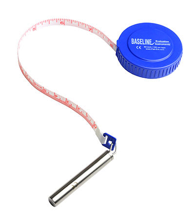 Baseline® Measurement Tape with Gulick Attachment, 120 inch, 25 each