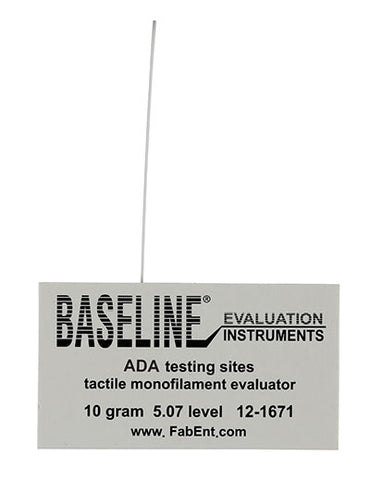 Baseline® Tactile Monofilament - ADA Program - Disposable - 5.07 - 10 gram - 20 Pack