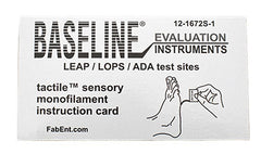 Baseline® Tactile Monofilament - ADA/LEAP/LOPS - Disposable w/sleeve - 5.07 - 10 gram - 25 ea.