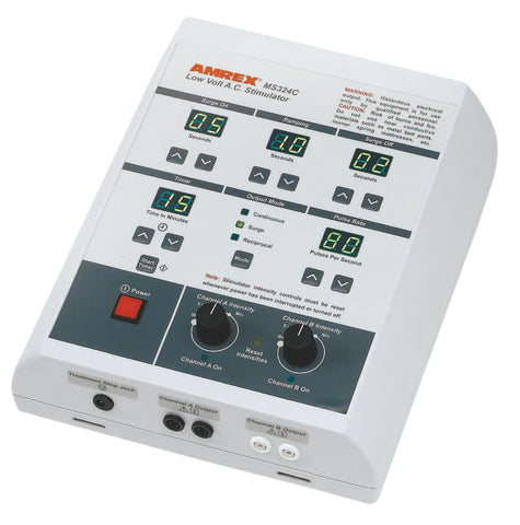 Amrex® Stim - MS324C dual channel low volt AC Stimulator
