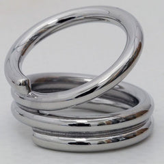 Swan Neck Ring Splint, stainless steel, circumference 75mm