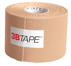 3B Tape, 2 in. x 16.5 ft, beige, latex-free
