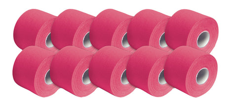 3B Tape, 2 in. x 16.5 ft, pink, latex-free, case of 10