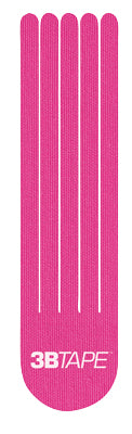 3B Tape, ProCut eyelash strips, pink, latex-free, package of 40