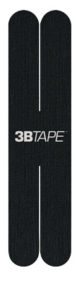 3B Tape, ProCut X strips, black, latex-free, package of 40