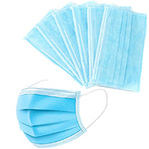 Disposable 3-Ply Face Mask with Ear Loop - Blue (Box of 50)