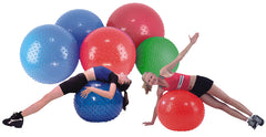CanDo® Inflatable Exercise Ball - Sensi-Ball - Orange - 22 inch