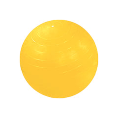 CanDo® Inflatable Exercise Ball - Standard Ball - Yellow - 18 inch