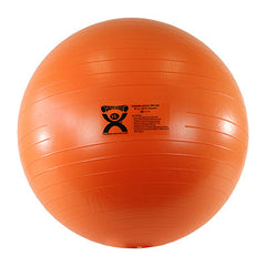 CanDo® Inflatable Exercise Ball - Deluxe ABS Ball - Orange - 22 inch