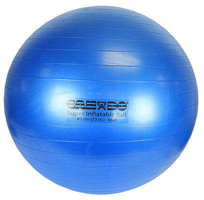 CanDo® Inflatable Exercise Ball - Super Thick - Blue - 34 inch