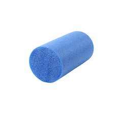 CanDo® Foam Roller - Blue PE foam - 6 x 12 inch - Round