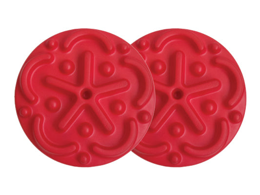 CanDo® Progressive Instability Pad - 20 inch diameter - Red - light instability, pair