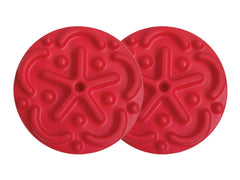 CanDo® Progressive Instability Pad - 20 inch diameter - Red - light instability, pair