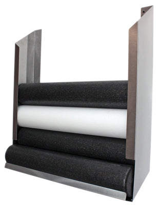 CanDo® Foam Roller - Accessory - Wall-Mount Storage Rack - 36 in.W x 10 in.D x 40 in.H
