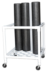 CanDo® Foam Roller - Accessory - Upright Storage Rack - 24 in.W x 34 in.D x 30 in.H