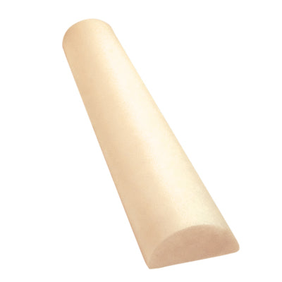 CanDo® Foam Roller - Antimicrobial - Beige PE foam - 6 x 12 inch - Round