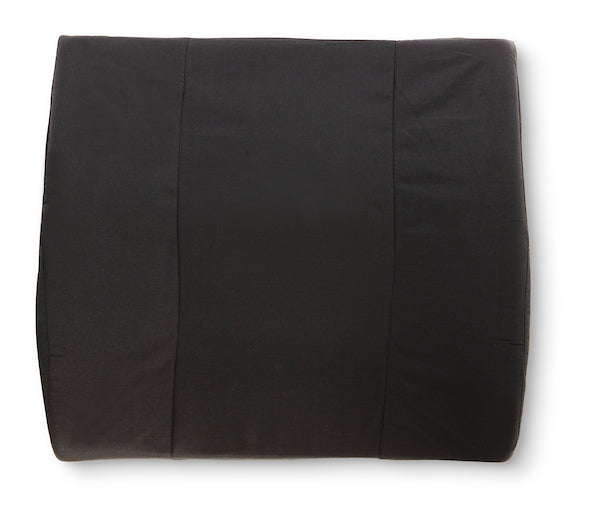 Contoured Lumbar Back Cushion w / Strap