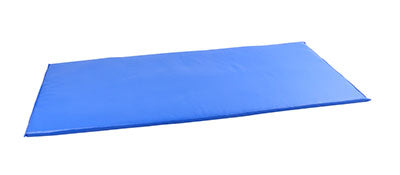 CanDo® Exercise Mat - Non Folding - 1 inch PU Foam with Cover - 2 x 4 foot - Specify Color