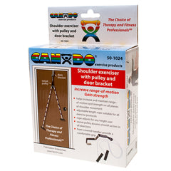 CanDo® Overdoor Shoulder Pulley - Single Pulley with Door Bracket