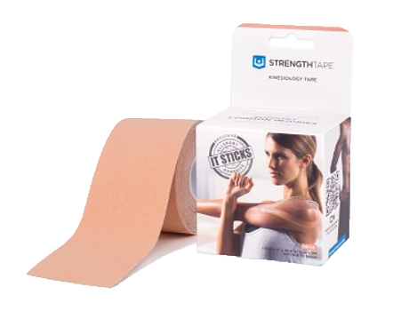 StrengthTape® Kinesiology Tape 5M Uncut Roll Beige