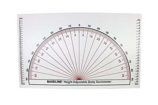 Baseline® Adjustable Wall Goniometer