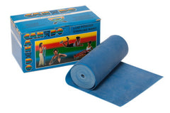 CANDO® Low Powder Exercise Band - 6 Yard Roll - Blue (Heavy)