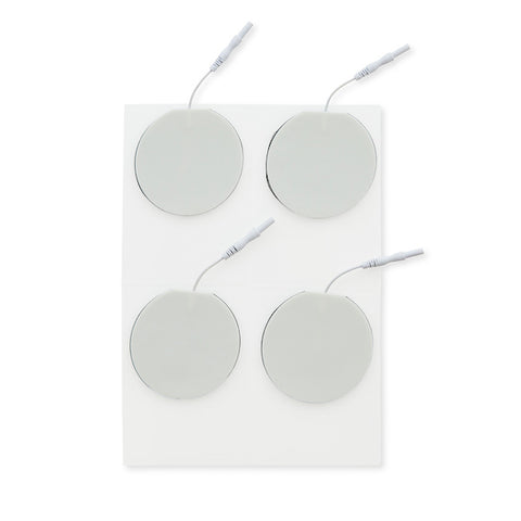 2.75 in. Round - White Foam Top Electrodes Case of 10 (4/pk)