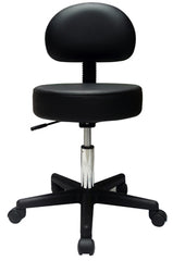 Pneumatic Stool, with Chair Back