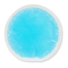 Personalized Reusable Hot/Cold Gel Pack, 6" Round - Blue