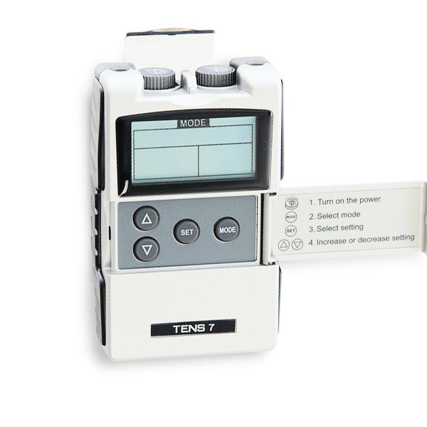 Dual Channel Tens Unit with Timer, Electrodes & Carrying Case
